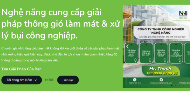 CHI NHÁNH CÔNG TY TNHH CÔNG NGHIỆP NGHỆ NĂNG